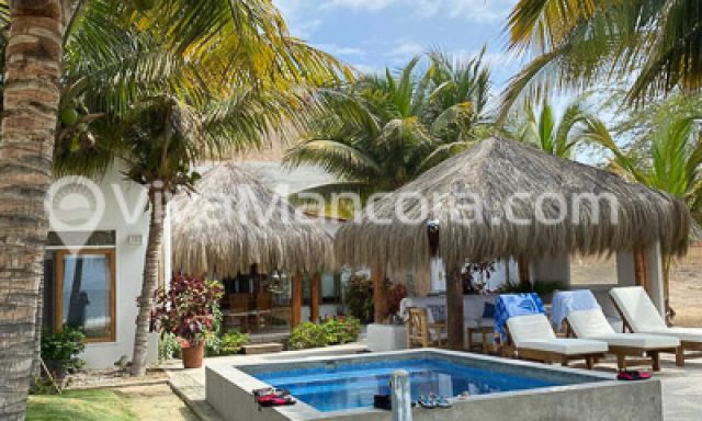 Se vende linda casa de playa en el Condominio Punta Sal, 1era fila